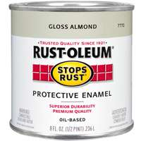 Rust-Oleum 7770730 1/2-Pint 8-Ounce Protective Enamel, Gloss Almond