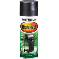 Rust-Oleum 7778830 High Heat Enamel Spray, Bar-B-Que Black, 12-Ounce