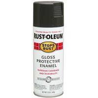 Rust-Oleum 7786830 Stops Rust Spray Paint, 12-Ounce, Gloss Smoke Gray