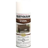 Rust-Oleum 7791830 Satin Enamel Spray, 12-Ounce, White