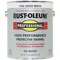 Rust-Oleum 7792-402 Professional Gallon Gloss White Enamel