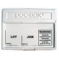 DOC-BOX PERMIT POSTING BOX