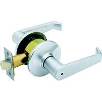 Schlage F Series F40CSVELA626 Privacy Lever, Mechanical Lock, Satin Chrome, Lever Handle