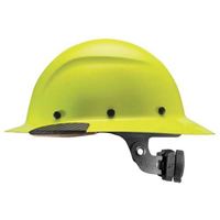 LIFT DAX Series HDF-18HV Adjustable Cap Style Full Brim Hard Hat, High-Visibility Yellow