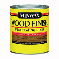 Minwax Wood Finish 222404444 Wood Stain, Special Walnut, Liquid, 0.5 pt, Can