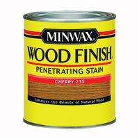 Minwax Wood Finish 223504444 Wood Stain, Cherry, Liquid, 0.5 pt, Can