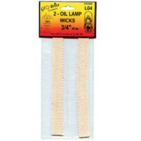Glo Brite L04 Wide Cotton Lamp Wicks, 3/4-Inch