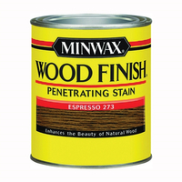 Minwax Wood Finish 227634444 Wood Stain, Espresso, Liquid, 0.5 pt, Can