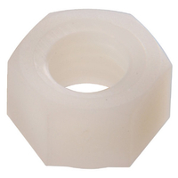 HEX NUT NYLON 4-40