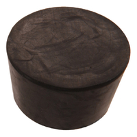 RUBBER STOPPER #8 1-5/8"TOP