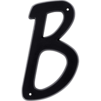 "B" 4" BLK NAIL-ON HOUSE LETTER