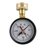WATER TEST GAUGE 300PSI 3/4"FGHT