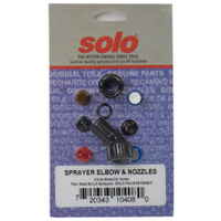 SOLO 0610408-P Sprayer Elbow and Nozzle Assortment