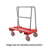 METALTECH I-DCC8R4 Drywall Cart Caster, Red, Polyurethane Housing Material