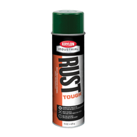 Krylon Rust Tough K00379007 Enamel Spray Paint, Gloss, Dark Green, 15 oz, Can