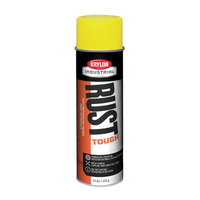 Krylon Rust Tough K00439007 Safety Spray Paint, Gloss, Safety Yellow, 15 oz, Can