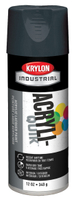 Krylon K01604A07 Acrylic Spray Paint, Gloss, Shadow Gray, 12 oz, Can