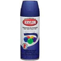 Krylon 51910 True Blue Interior and Exterior Decorator Paint - 12 oz. Aerosol
