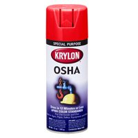 Krylon 2116 Safety Red OSHA Color Paint - 12 oz. Aerosol