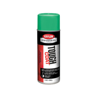 Krylon Tough Coat A01470007 Safety Spray Paint, Gloss, OSHA Safety Green, 12 oz, Can