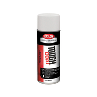 Krylon Tough Coat A01800007 Safety Spray Paint, Gloss, Safety White, 12 oz, Can