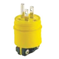 CORD PLUG 20A/125V 5-20P W/CLAMP