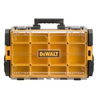 DeWALT ToughSystem Series DWST08202 Parts Organizer, 44 lb, 13-1/8 in OAW, 4-1/2 in OAH, 4.56 in OAD