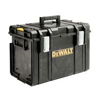 DeWALT ToughSystem DS400 Series DWST08204 Tool Box, 110 lb, Plastic, Black