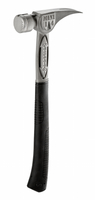 Stiletto TBM14RMC 14 oz TIBONE MINI Titanium Hammer, Milled Face, Curved 16" Titanium Handle