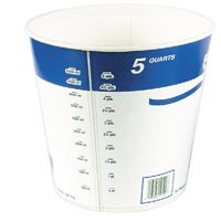 ENCORE Plastics 10T1 Paint Container, 5 qt Capacity, Paper