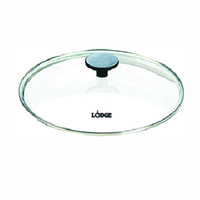 CAST IRON 12" GLASS COVER LID