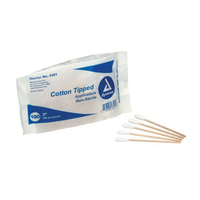 FIRST AID ONLY 25-400 Non-Sterile Cotton Tipped Swab, 100 Bag