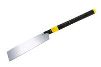 Tajima JPR265R Pull Saw, 265 mm W Blade, 16 TPI, Steel Blade, Elastomer Grip Handle, Rubber Handle