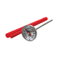 THERMOMETER 3512 1" 0-220 W/SLVE