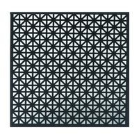 M-D 57281 Decorative Metal Sheet, 36 in W, 36 in L, Union Jack Tread, Aluminum, Albras