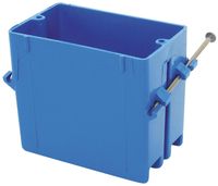 ELECTRICAL BOX PVC 1G w/NAILS