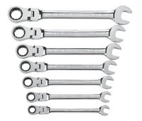 GearWrench 9700 Wrench Set, 7-Piece, Steel, SAE Measurement
