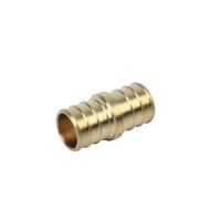 PEX COUPLING 1/2" (BRASS) LF