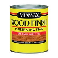 Minwax Wood Finish 70005444 Wood Stain, Colonial Maple, Liquid, 1 qt, Can