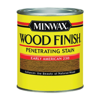 Minwax Wood Finish 70008444 Wood Stain, Early American, Liquid, 1 qt, Can