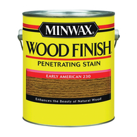 Minwax Wood Finish 71008000 Wood Stain, Early American, Liquid, 1 gal, Can