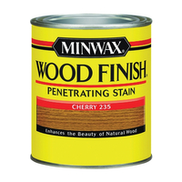 Minwax Wood Finish 70009444 Wood Stain, Cherry, Liquid, 1 qt, Can