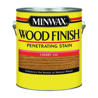 Minwax Wood Finish 71009000 Wood Stain, Cherry, Liquid, 1 gal, Can