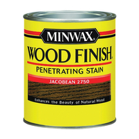 Minwax Wood Finish 70014444 Wood Stain, Jacobean, Liquid, 1 qt, Can