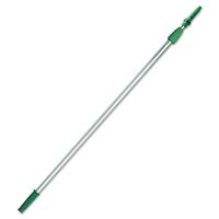Unger OptiLoc EZ250 2-Section Extension Pole, 4-1/2 ft Min Pole L, 8 ft Max Pole L, ACME Thread