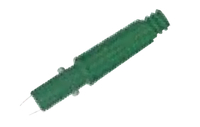 Unger NCA00 Heavy-Duty Cone Adapter, Metal/Nylon Plastic, Green
