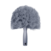 Unger COBW0 Duster Brush, 8 in Head, Poly Fiber Head, Plastic Handle, Gray