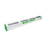 Unger HU900 Tool Holder, 36 in L, 2-1/2 in W, 2-1/2 in H, Aluminum/Plastic, Green/Silver