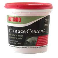 Imperial KK0295-A Furnace Cement, Paste, Black, 16 oz Tub