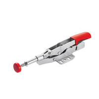 Bessey STC-IHH15 Toggle Clamp, 450 N Clamping, 3/8 in Max Opening Size, Steel Body, Black/Red Body